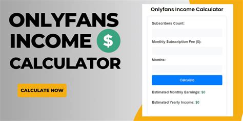 OnlyFans Revenue Calculator